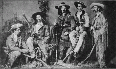 Elisha Green, Wild Bill Hickok, Buffalo Bill Cody,Texas Jack Omohundro, & Eugene Overton.gif